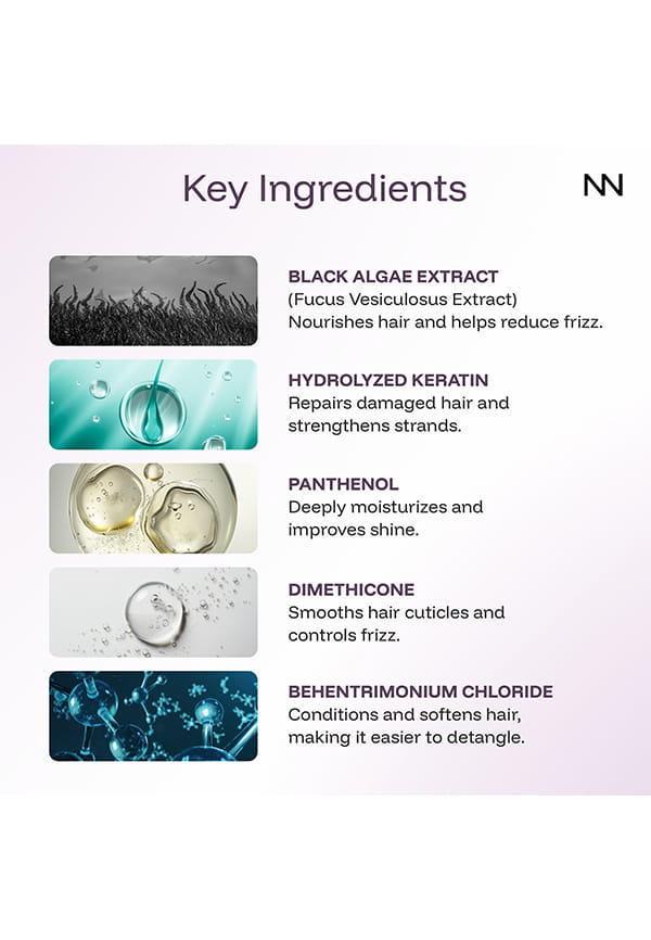 Black Algae Extract Frizz Repair Hair Mask – thumbnail 6