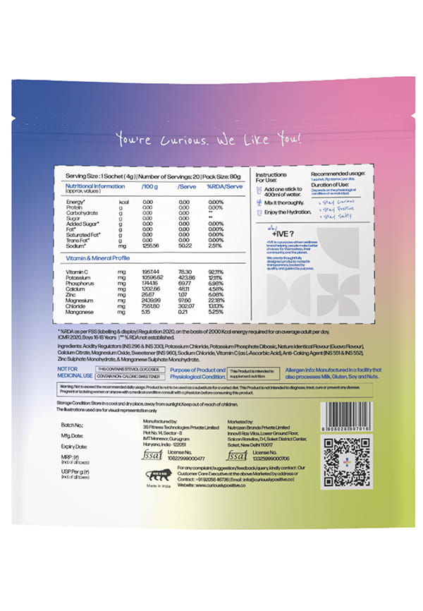 Electrolytes Drink Mix - Guava Flavour – thumbnail 11
