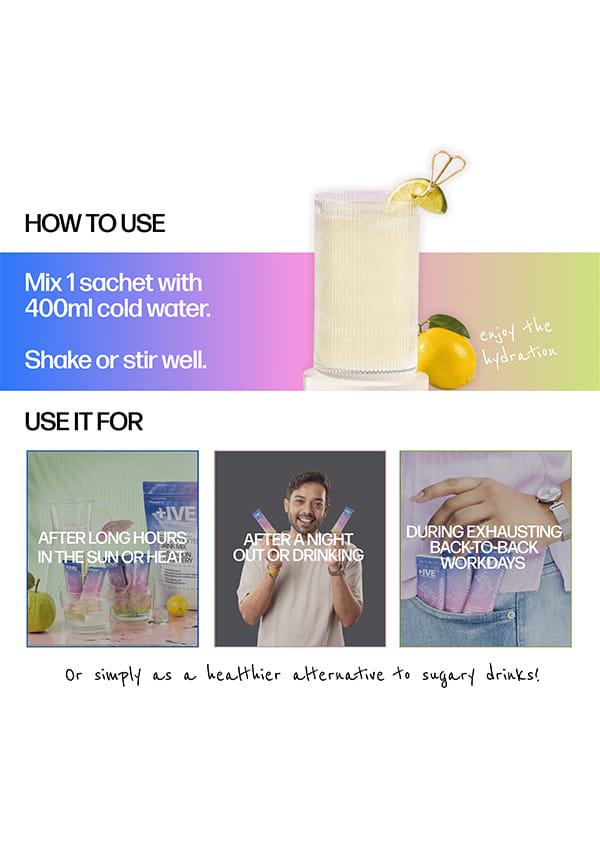Electrolytes Drink Mix - Lemonade Flavour – thumbnail 9