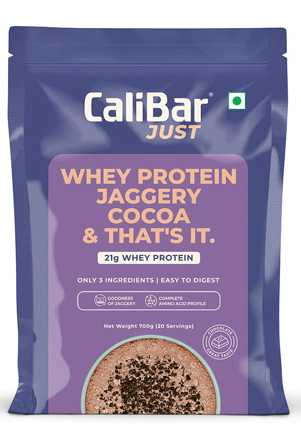 Just Chocolate Whey Protein - All Natural Whey Protein Concentrate + Jaggery + Cocoa Just Chocolate Whey Protein - All Natural Whey Protein Concentrate + Jaggery + Cocoa