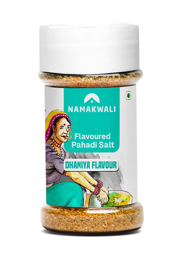 Namakwali Pahadi Flavoured Seasoning Salt (Hara Dhaniya Flavour)