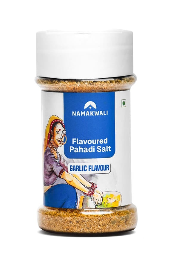 Namakwali Pahadi Flavoured Seasoning Salt (Garlic Flavour)