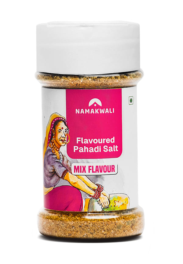 Namakwali Pahadi Flavoured Seasoning Salt (Mix Flavour - Ginger + Garlic)