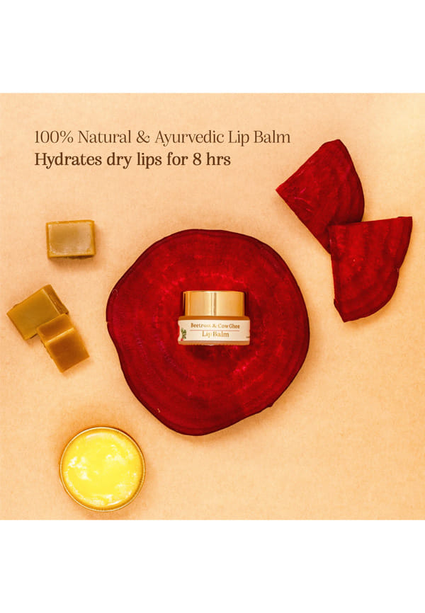 Chengavi Beetroot & Cow Ghee Lip Balm – thumbnail 2