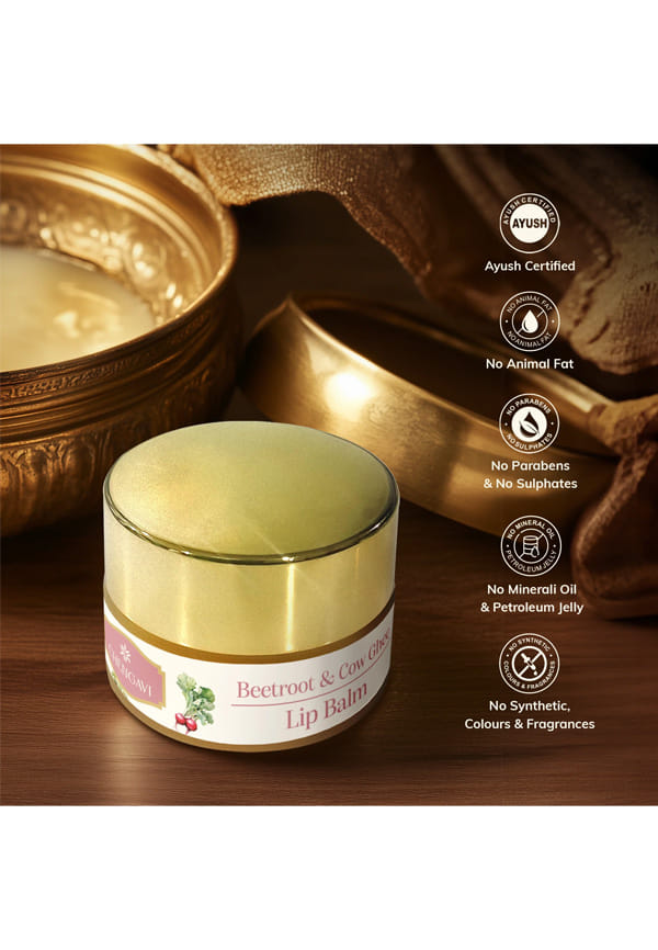 Chengavi Beetroot & Cow Ghee Lip Balm – thumbnail 5