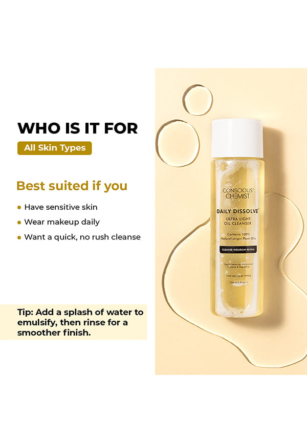 Daily Dissolve Ultra Light Makeup Removal Oil Cleanser – thumbnail 6