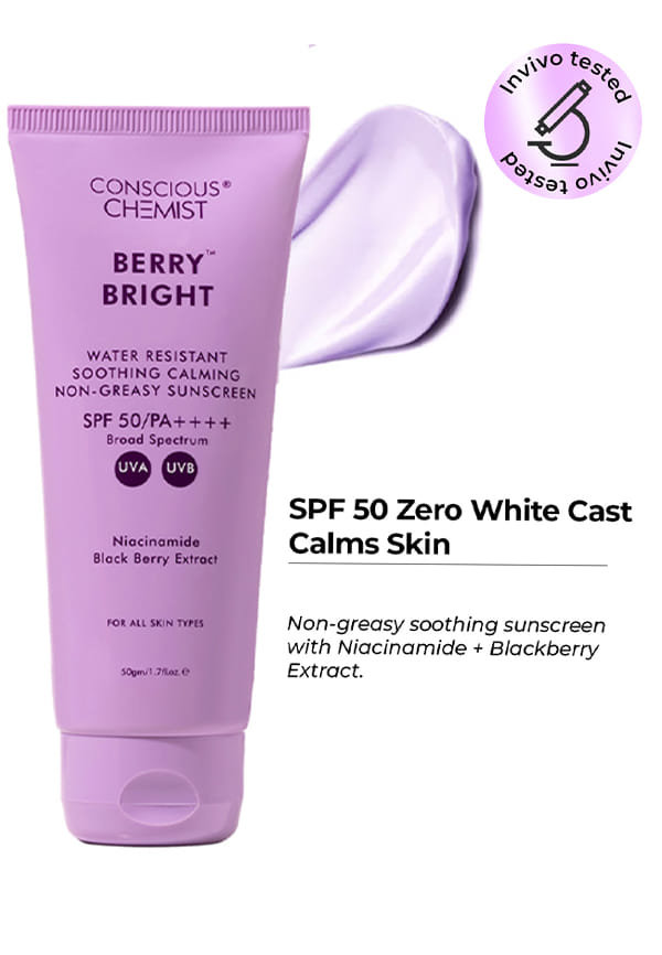 Berry Bright Niacinamide Sunscreen Spf 50 Pa++++