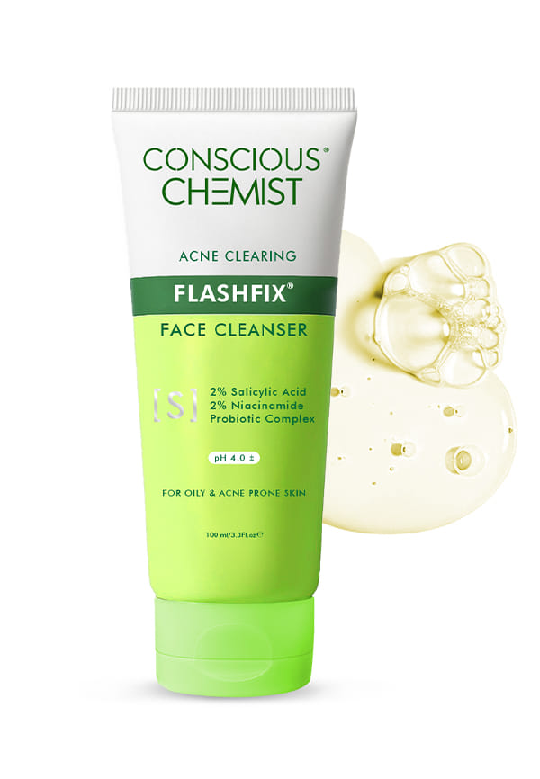 Flashfix Salicylic Acid Cleanser For Oily Acne Prone Skin