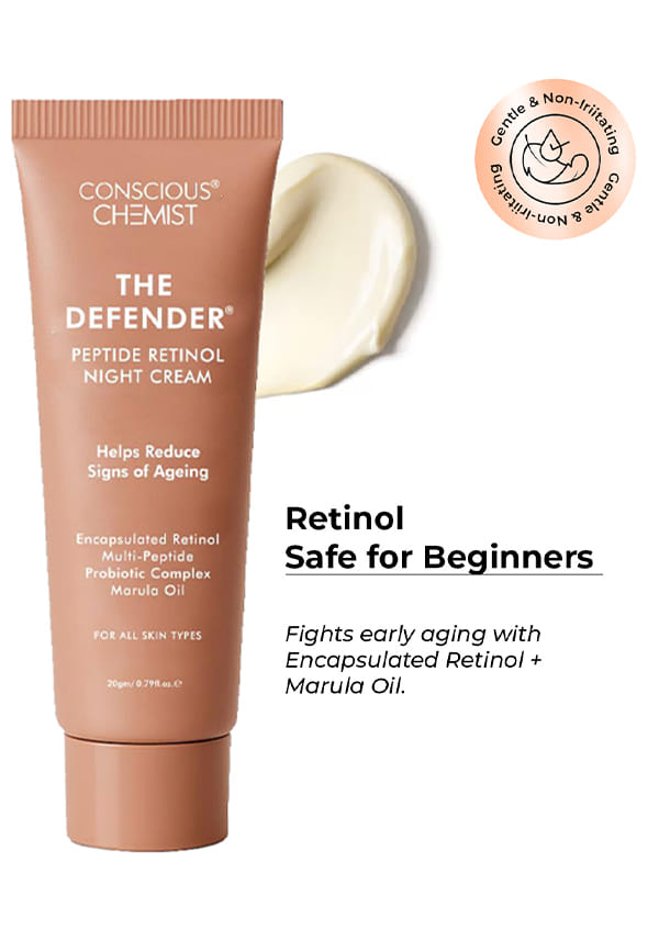 Multi Peptide Retinol Anti Aging Night Cream For Fine Lines & Sagging Skin