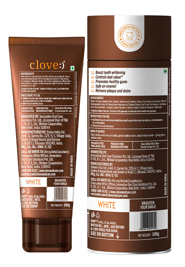 White Toothpaste Enamel Safe Whitening – thumbnail 2