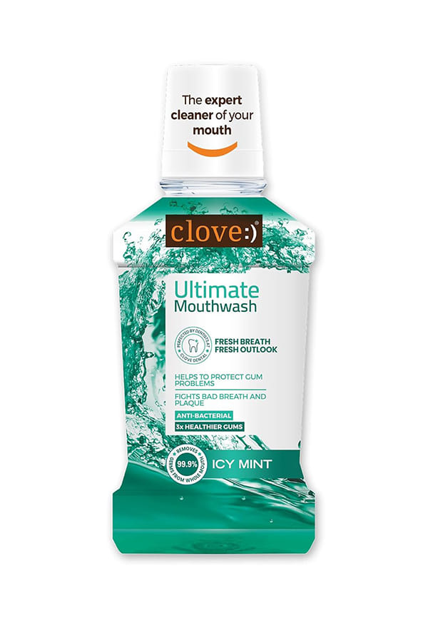 Clove Ultimate Cool Mint Antibacterial Mouthwash