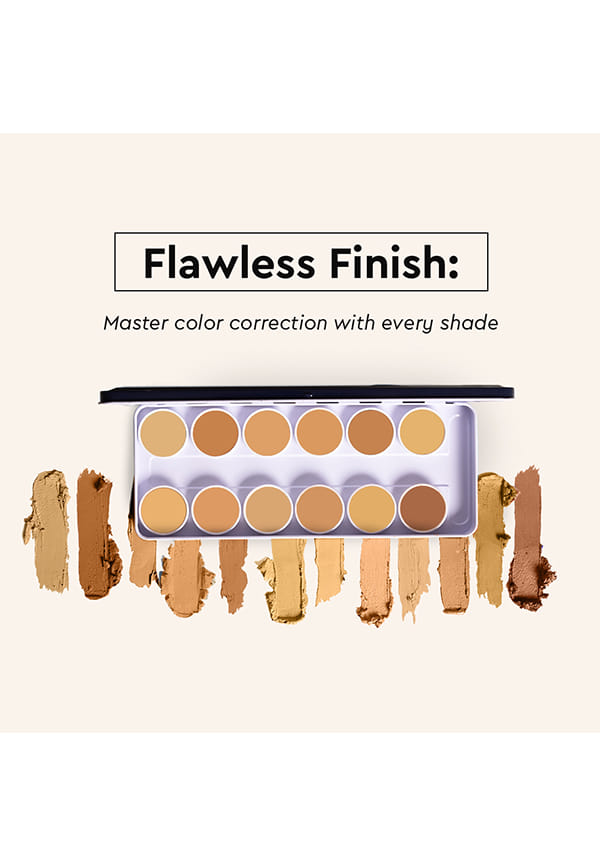 Ultra HD Cover & Conceal Waterproof,Oxidizeproof Makeup Base Supraemeshield Palette 12 Colors – thumbnail 7