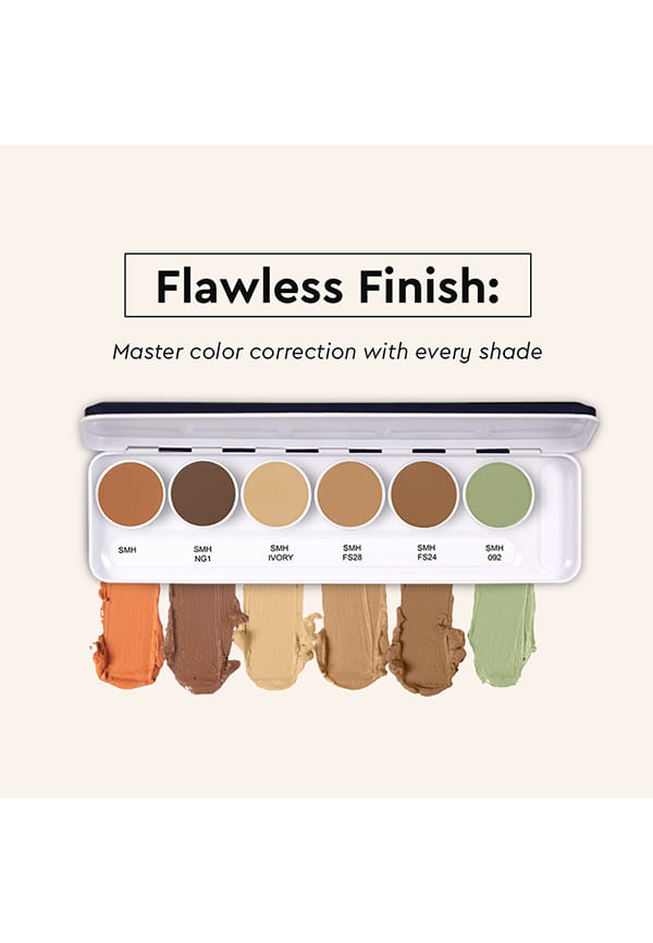 C2P Pro Ultra HD Cover & Conceal Waterproof, Oxidizeproof Makeup Base Supraemeshield Must Have Palette 6 Colors - 21g – thumbnail 7