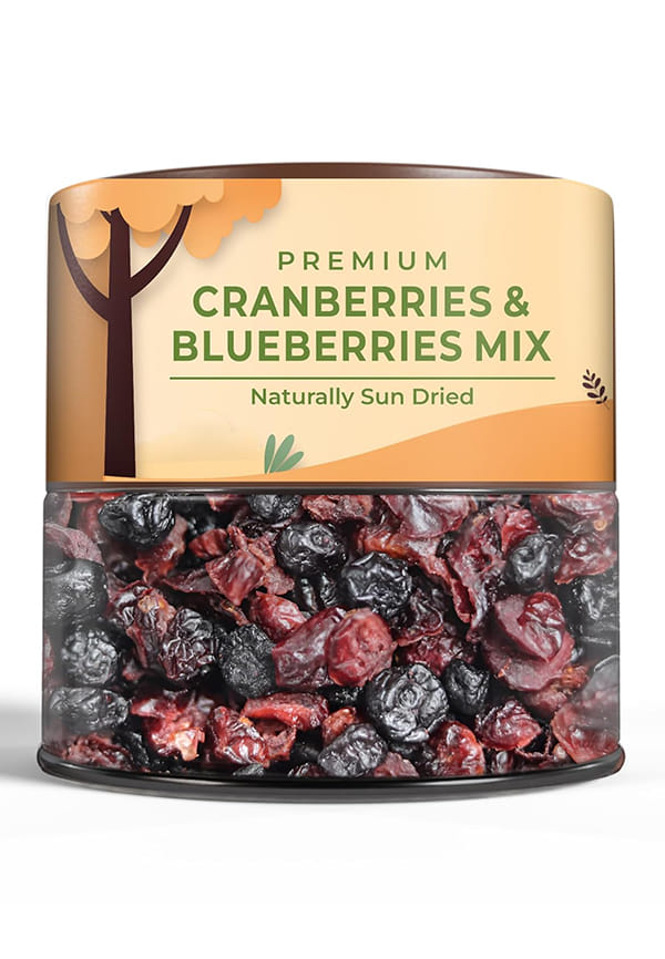 Cranberries & Blueberries Mix - Finest Variety of Berries
