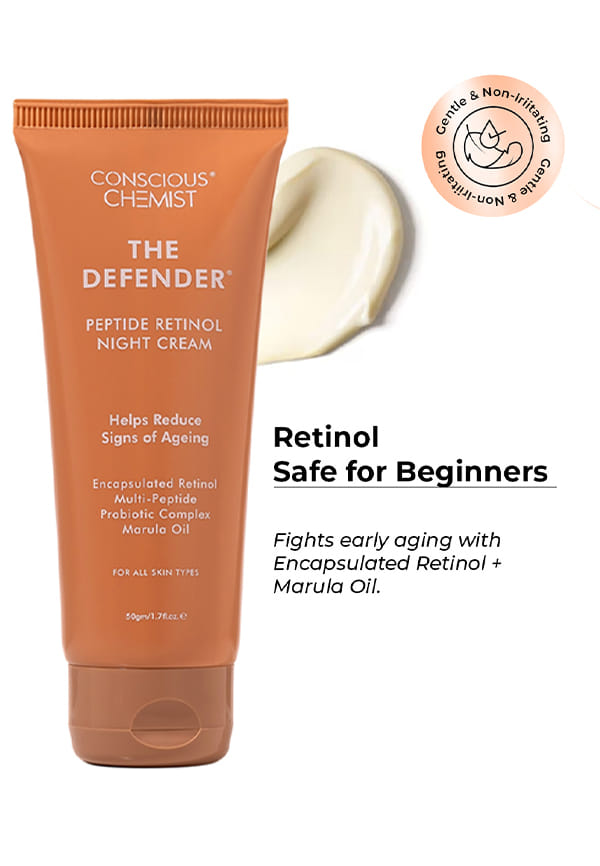 Multi Peptide Retinol Anti Aging Night Cream For Fine Lines & Sagging Skin