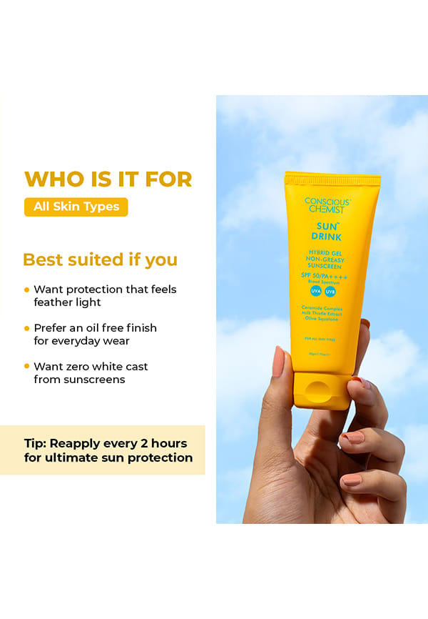 Sun Drink Hybrid Gel Sunscreen – thumbnail 8