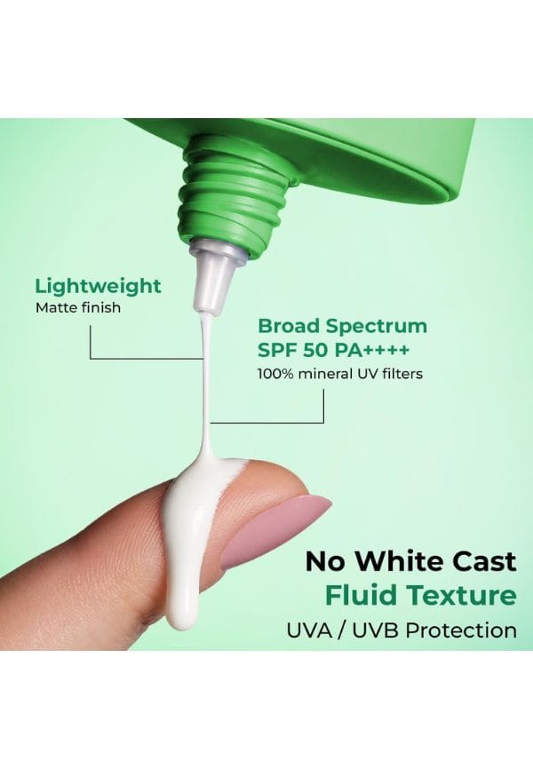 100% Mineral Sunscreen Ultra Light Fluid SPF 50 PA++++ – thumbnail 6