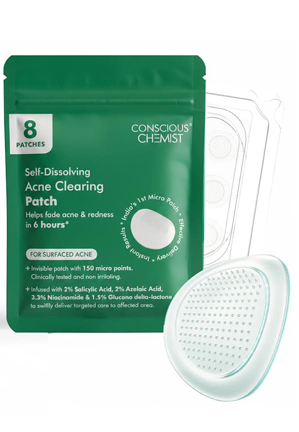 Self Dissolving Microneedle Acne Patches