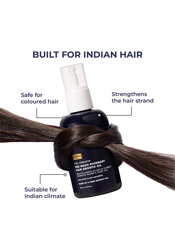 Full Strength Pre Wash Rosemary Hair Growth Oil – thumbnail 6