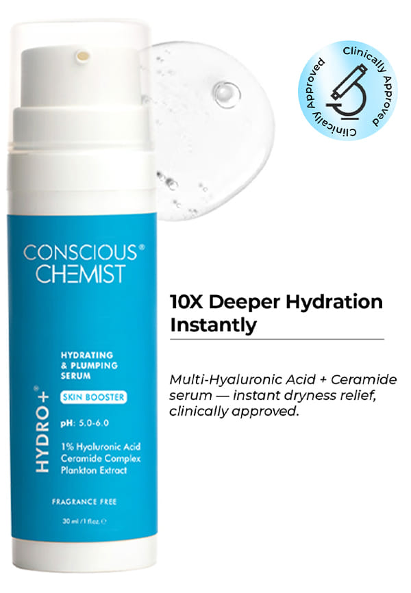Hydro+ 1% Hyaluronic Acid Serum for Dry Skin Hydro+ 1% Hyaluronic Acid Serum for Dry Skin