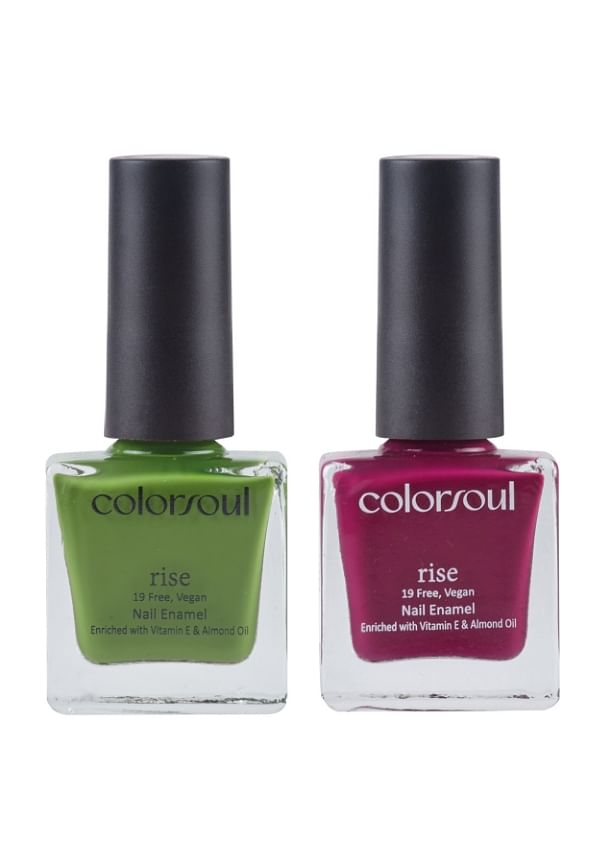 Rise Nail Enamel, Pack of 2
