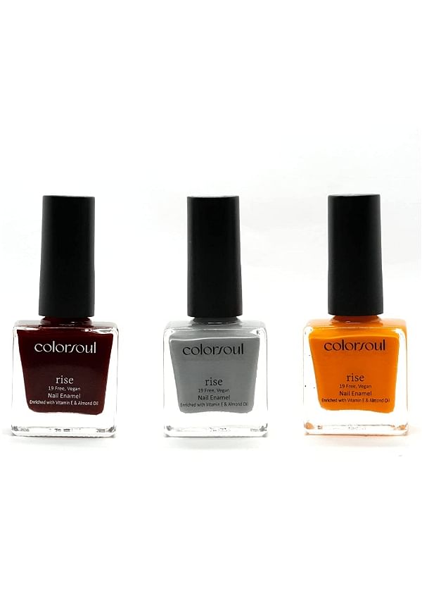 Rise Nail Enamel, Pack of 3