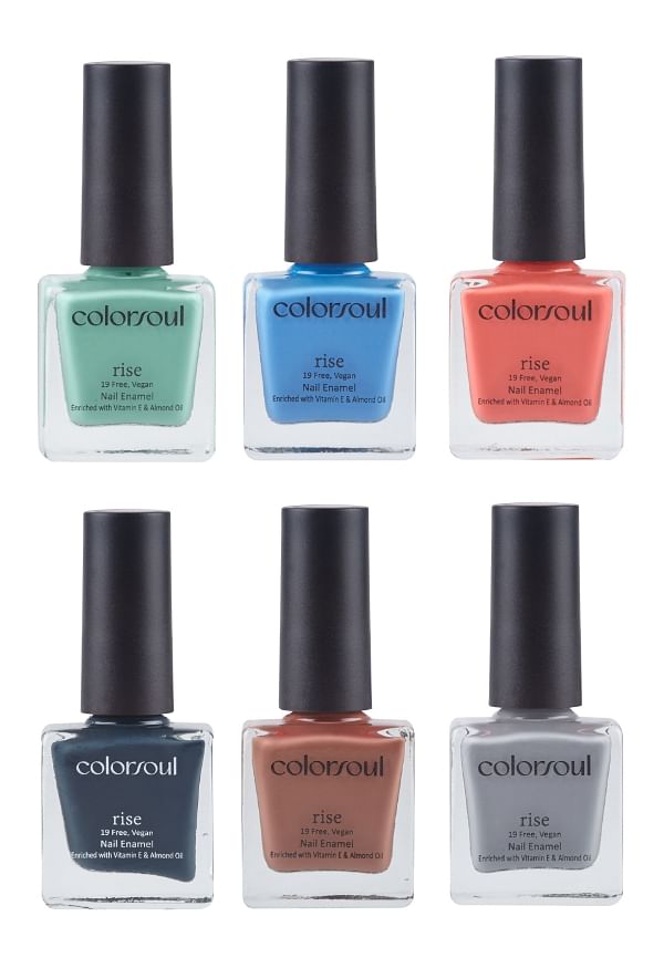 Rise Nail Enamel, Pack of 6