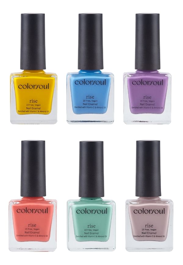 Rise Nail Enamel, Pack of 6