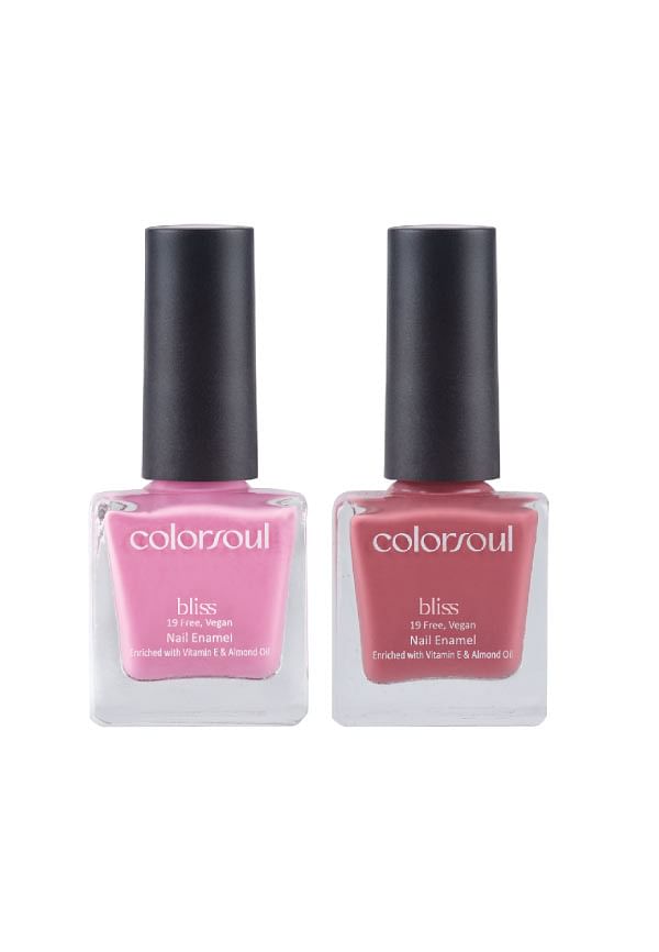 Bliss Nail Enamel - Pink Pie , Ballerina Pink, (B02,B05)