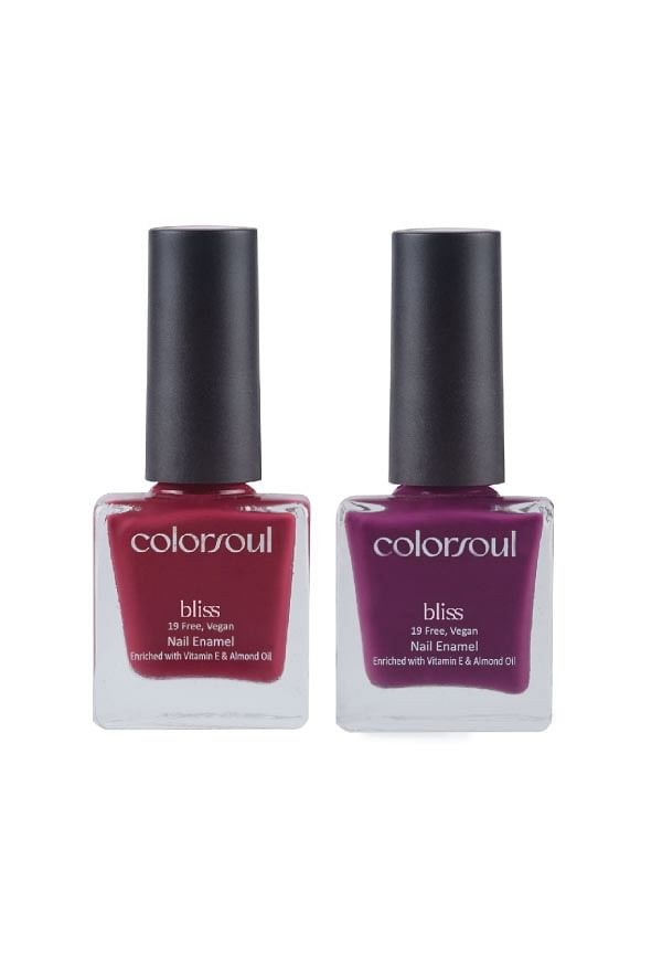 Bliss Nail Enamel - Candy Floss ,Iris Tint, (B04,B10)