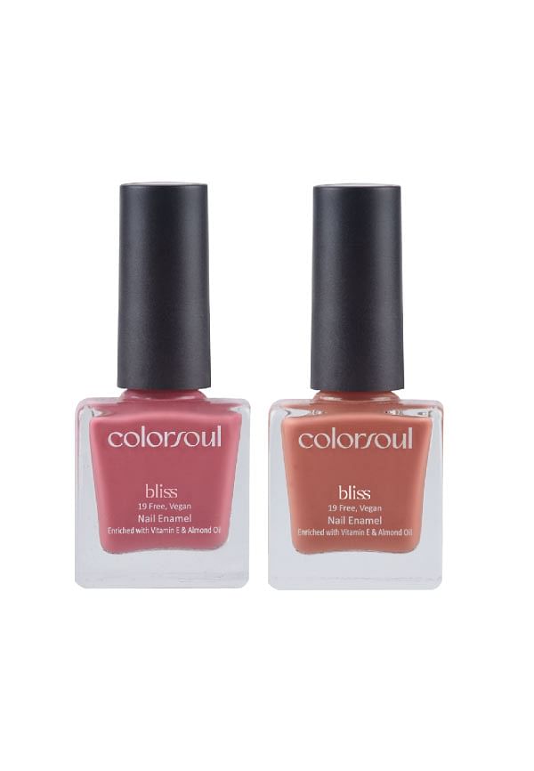 Bliss Nail Enamel - Ballerina Pink , Rich Souffle, (B05,B13)