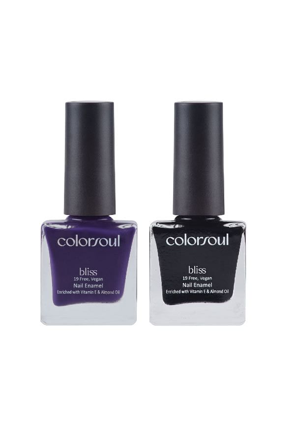 Bliss Nail Enamel - Indigo Wine , Hot Tar, (B09,B24)