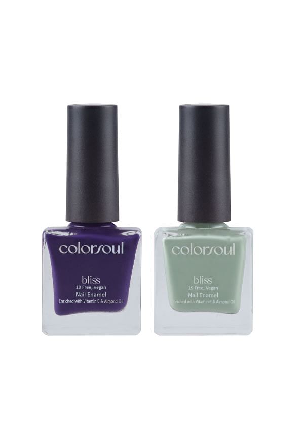 Bliss Nail Enamel - Indigo Wine , Smog, (B09,B17)