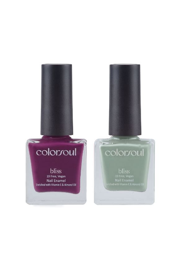 Bliss Nail Enamel - Iris Tint , Smog, (B10 ,B17)
