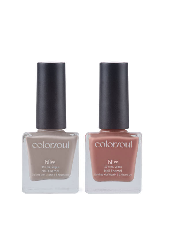 Bliss Nail Enamel - Summer Trail , Velvet Mist, (B11, B12)