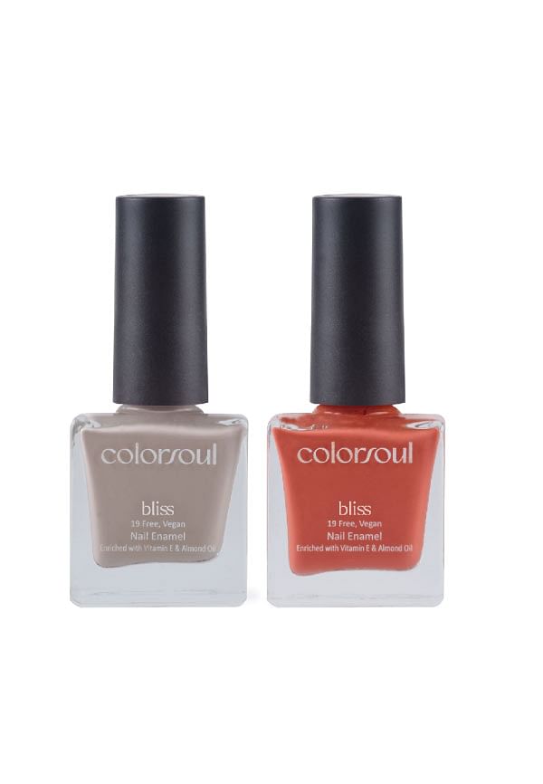 Bliss Nail Enamel - Summer Trail , Peach Crush, (B11,B15)