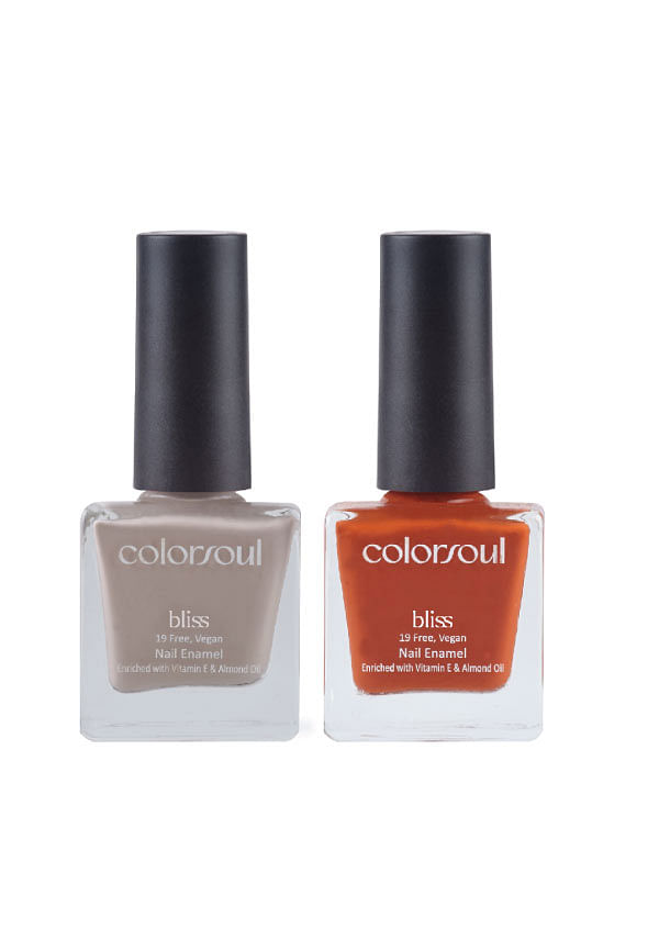 Bliss Nail Enamel - Summer Trail , Rusty Orange, (B11,B16)