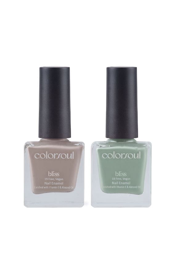 Bliss Nail Enamel - Summer Trail , Smog, (B11,B17)