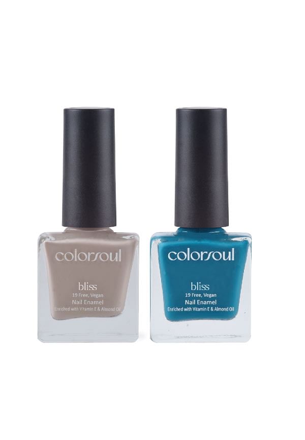 Bliss Nail Enamel - Summer Trail , Teal Delight, (B11,B21)