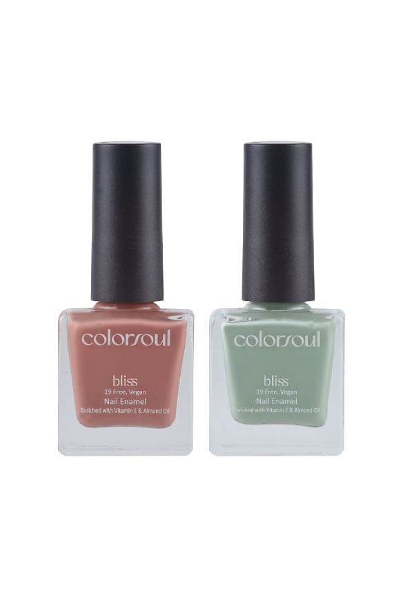 Bliss Nail Enamel - Velvet Mist , Smog, (B12 ,B17)