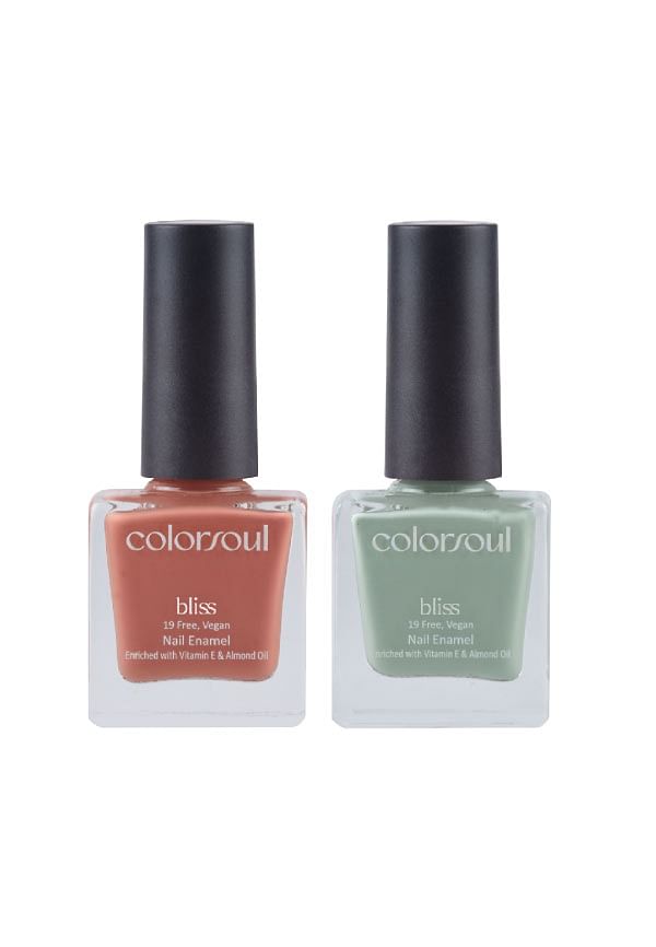 Bliss Nail Enamel - Rich Souffle , Smog, (B13 ,B17)