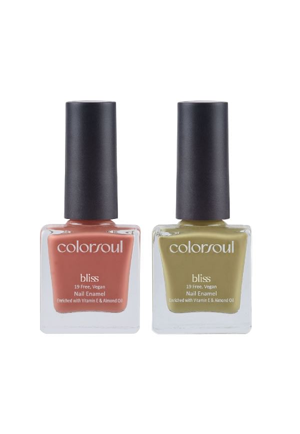Bliss Nail Enamel - Rich Souffle , Pale Gold, (B13 ,B18)