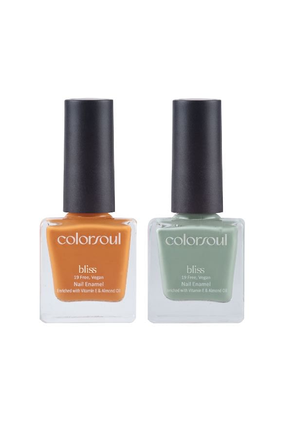 Bliss Nail Enamel - Lazy Honey , Smog, (B14, B17)