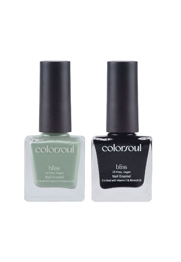 Bliss Nail Enamel - Smog , Hot Tar, (B17 ,B24)