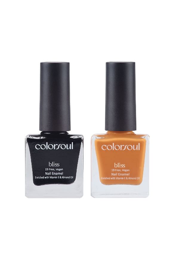 Bliss Nail Enamel - Hot Tar , Lazy Honey, (B24, B14)