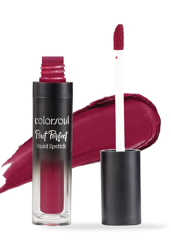 Pout Perfect Smudge-Proof Matte Liquid Lipstick