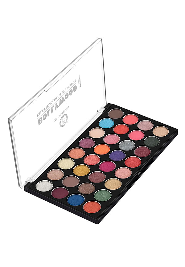 32 Multicolor Matte & Shimmery Eyeshadow Palette | Size: 34 gm | Shades ...