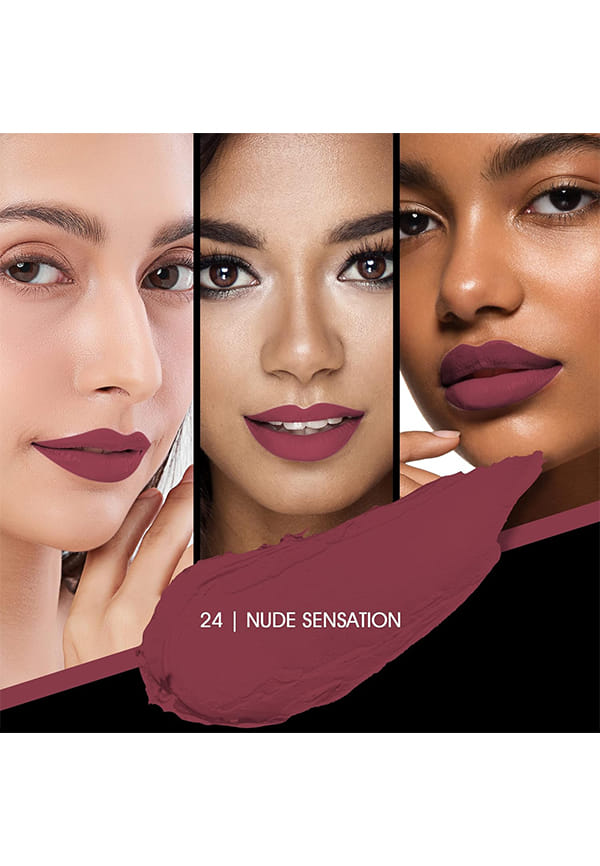 Kiss Lips Smudge Proof & Waterproof Matte Lipstick – thumbnail 3