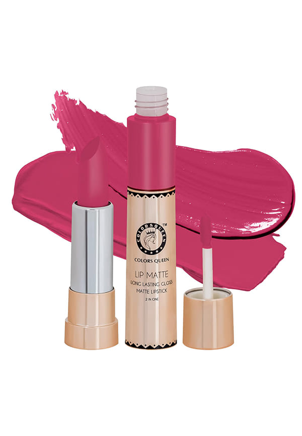 Lip Matte 2 in 1 Long Lasting Matte Lipstick