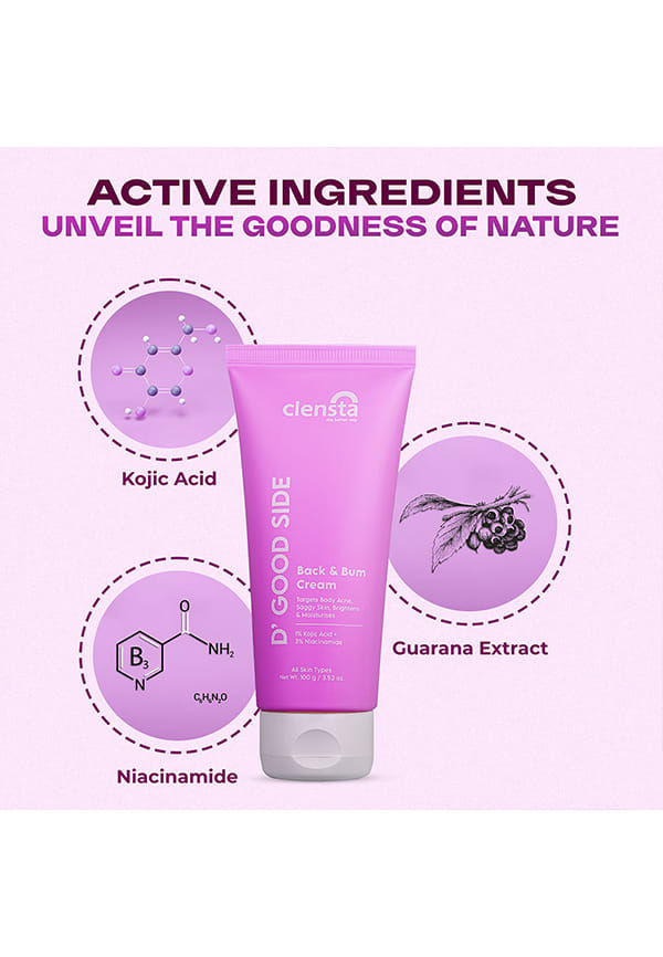 D' Good Side Back And Bum Cream – thumbnail 3